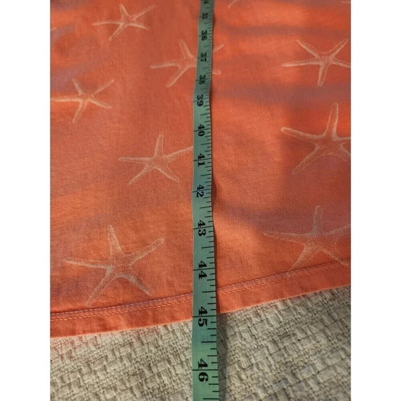 NWT FRESH PRODUCE XL Sunset Coral Sea-Star Sun Dress Starfish Oversized - Picture 9 of 11